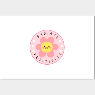 Radiate Positivity Posters and Art